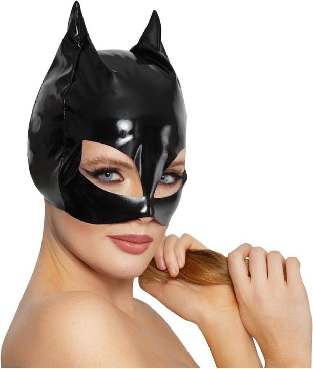 Actual product image Black Level Lacquer Cat-Mask S-L