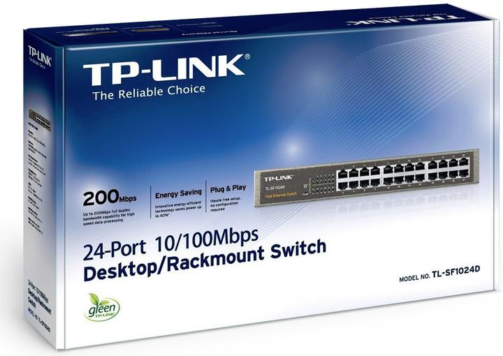 Actual product image TP-Link Tl-Sf1024d (24 ports)