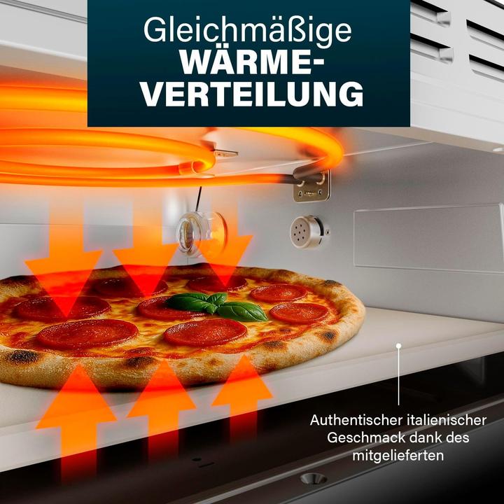 Actual product image Princess Pro Max Pizzaofen mit Pizzastein (Electric pizza oven)