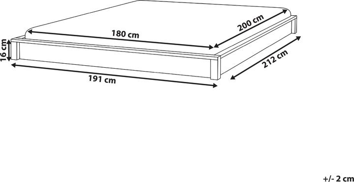 Image du produit Beliani Antras (180 x 200 cm)