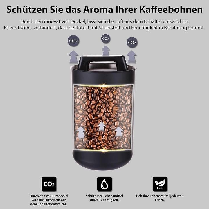Actual product image Kitchen Kaffeedose mit Vakuumdeckel (2.80 l)