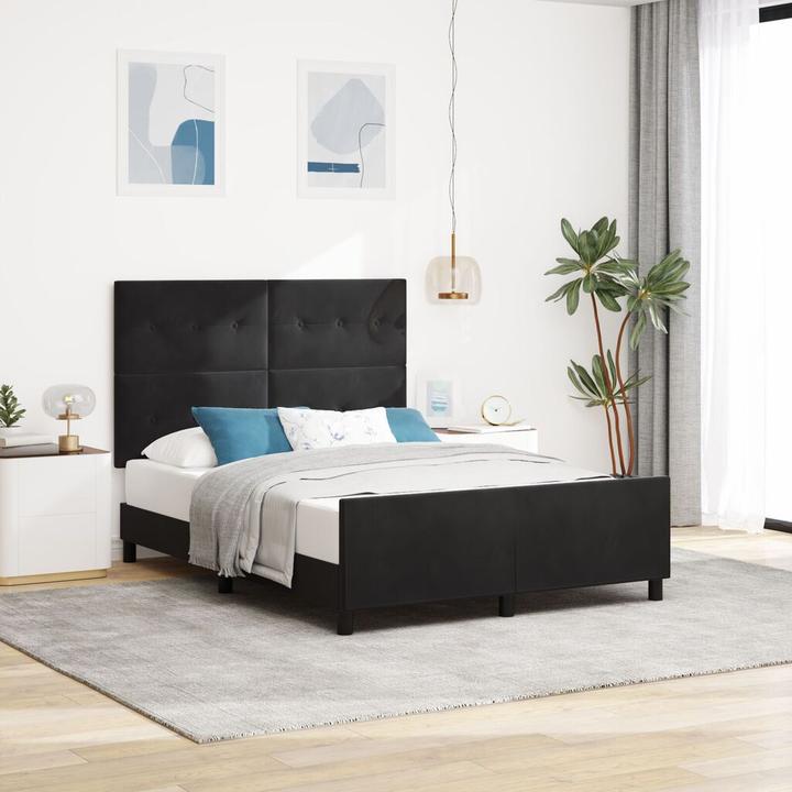 Actual product image vidaXL Modernes Bett (160 x 200 cm)