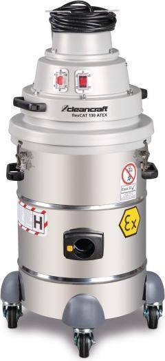 Produktbild Cleancraft Industriestaubsauger flexCAT 130 ATEX Grosssauger für den Einsatz im explosionsgefährdete (Nass-Trockensauger)