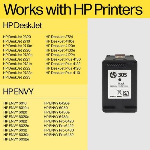 Productafbeelding HP 305 (BK)