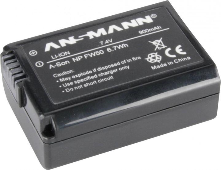 Ansmann Battery Pack A-Son NP FW 50 (Kamera Akku)