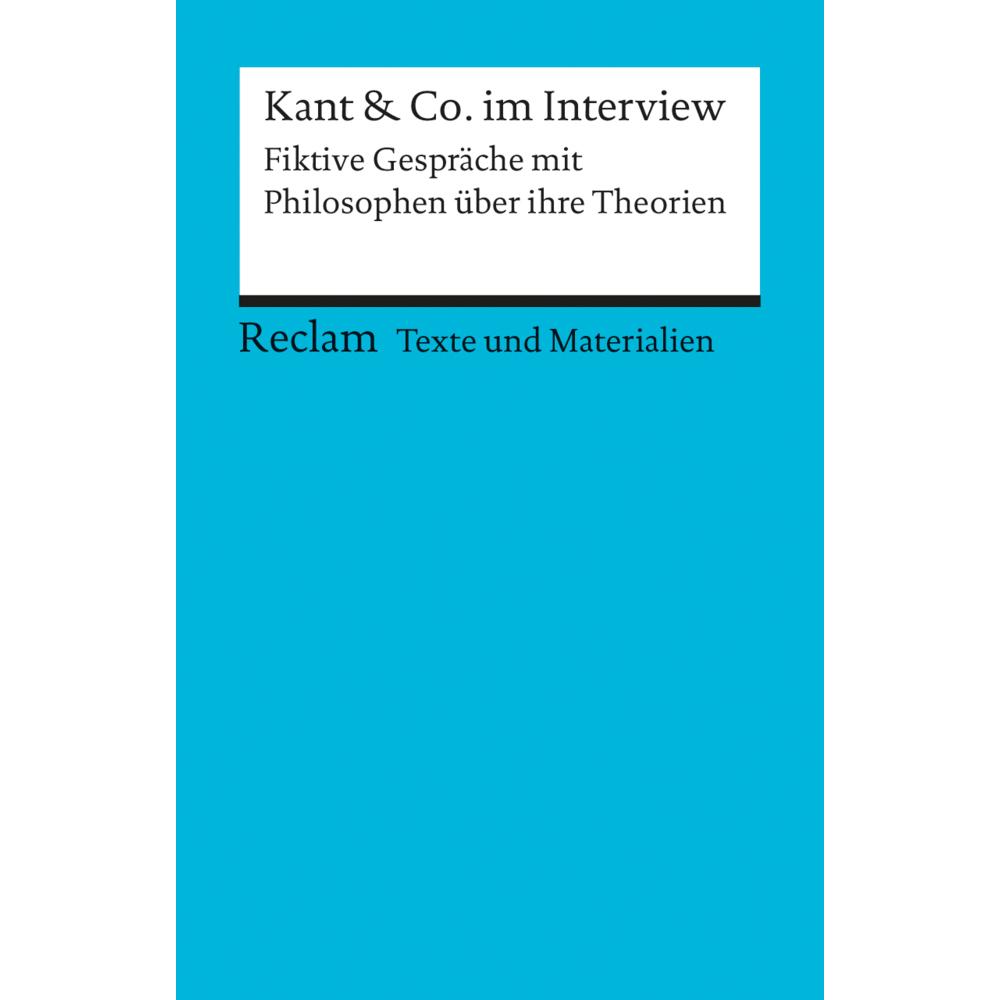 Thumbnail - Kant und Co. im Interview, Schulbücher von Jörg Peters