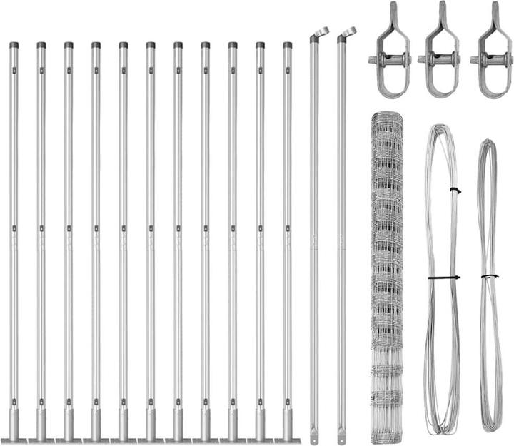 Produktbild vidaXL Outdoor-Zaunpfosten