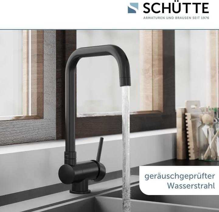 Image du produit Schütte Schül Fensterdesign Küchenarmatur - Mischhahn - hoch, rotierende und plissierte Ausgabe - Seitengrif