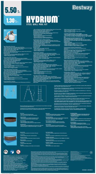 Image du produit Bestway Hydrium (Ø 550 x 130 cm)