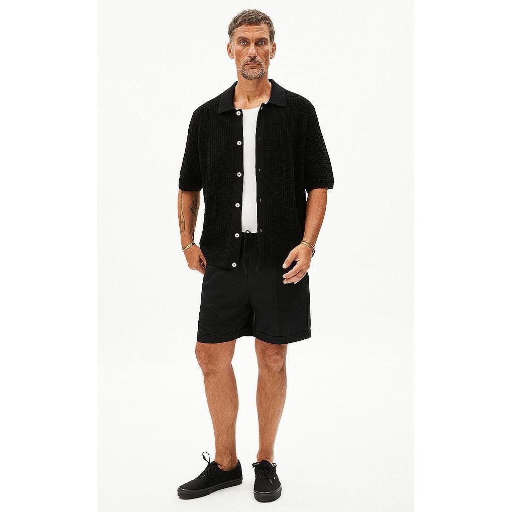 Armedangels, Herren, Shirt, Eduaardo, Schwarz, (L)