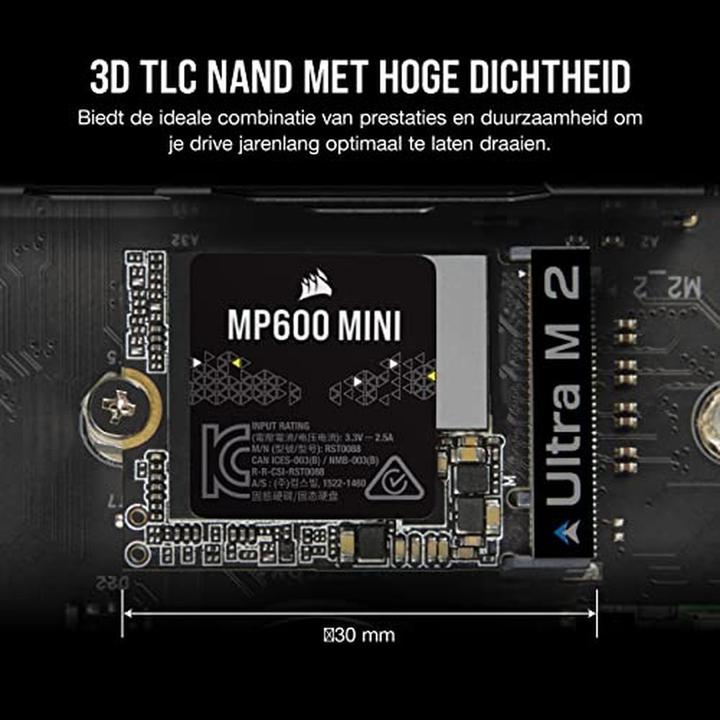 Image du produit Corsair MP600 MINI (2000 Go, M.2 2230)