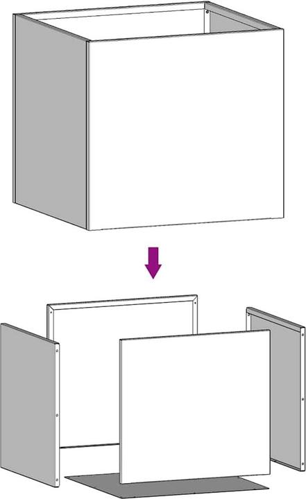 Actual product image vidaXL Gatlin