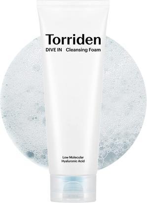 Image du produit Torriden Mousse nettoyante à base d'acides hyaluroniques à faible poids moléculaire DIVE-IN (Mousse nettoyante, 150 ml)