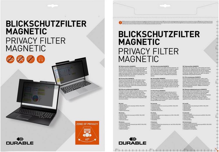 Immagine prodotto Durable Filtro per la privacy Magnetic (13.30", 16 : 9)