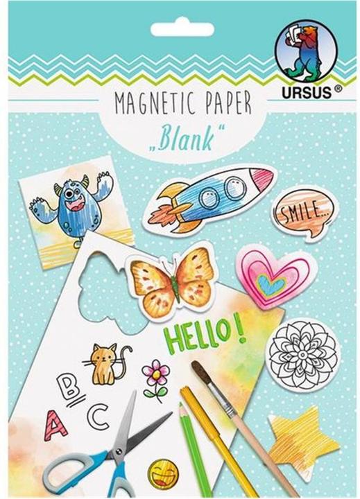 Ursus Magnet paper A5, 100 g/m², 2 pieces, White (A5, 100 g/m²)