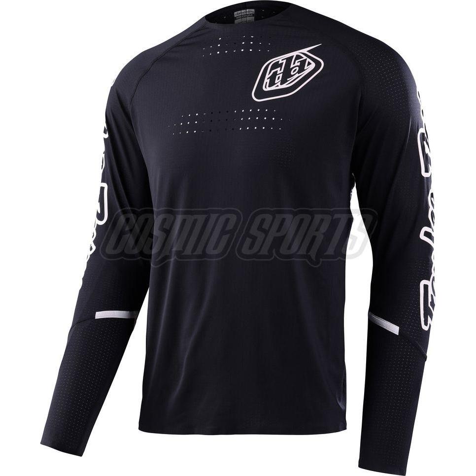 Troy Lee Designs, Maglia ciclismo, Maglia Sprint Ultra, mono, nera, XXL (XXL), Nero, XXL