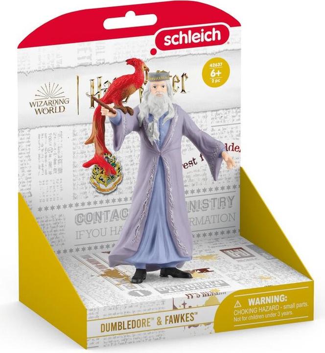 Actual product image Schleich Dumbledore & Fawkes