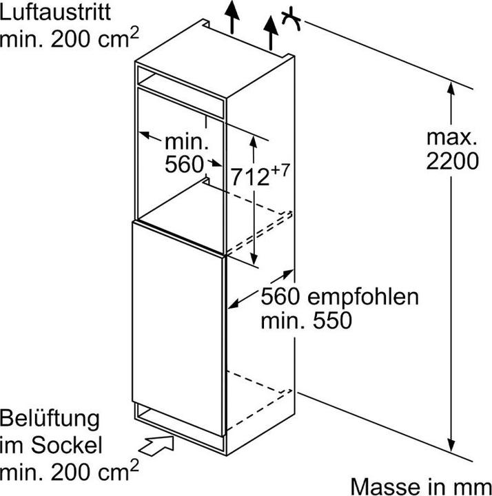 Actual product image Bosch Hausgeräte GIV11ADE0 (Installation, 72 l)