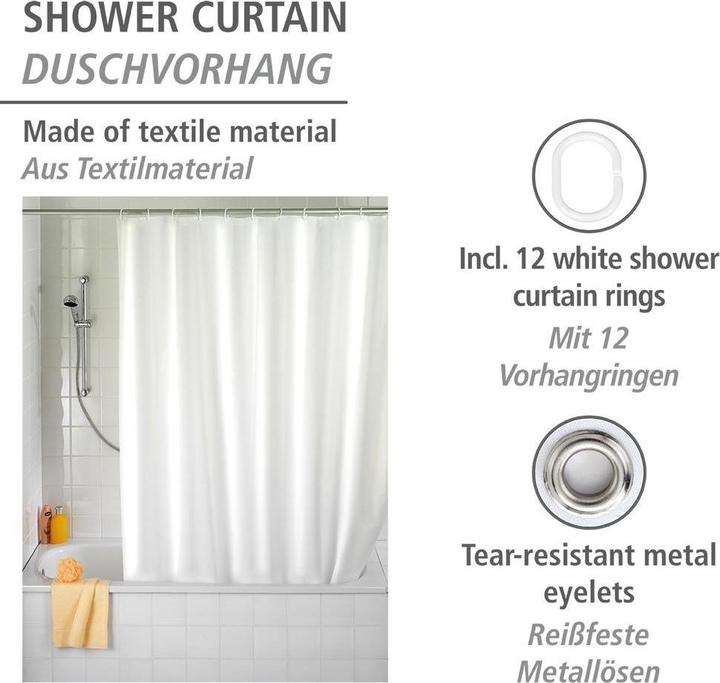 Actual product image Wenko Shower curtain (180 x 200 cm)