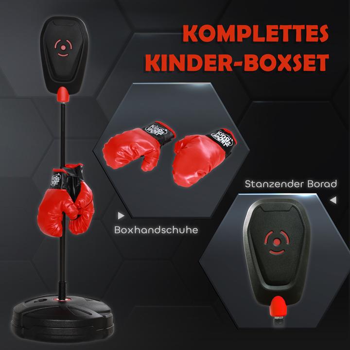 Produktbild Aiyaplay Kinder Boxsack Stahl, Kunststoff Schwarz (88 cm)