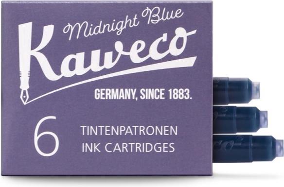 Kaweco Ink cartridge small midnight blue (6 Piece)