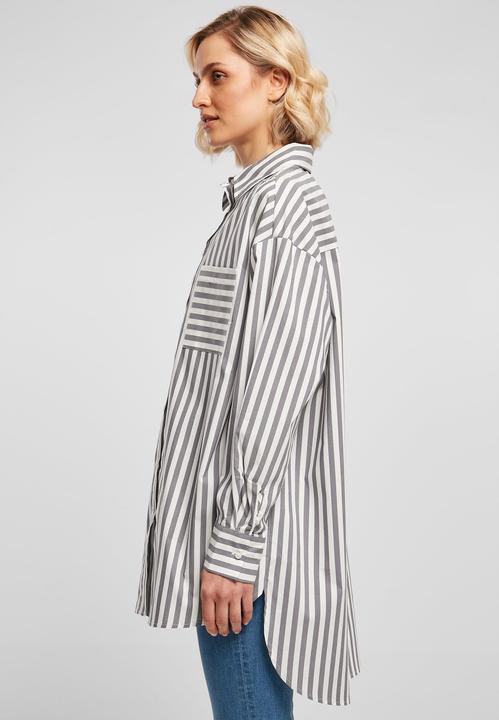 Produktbild Urban Classics Ladies Oversized Stripe Shirt - 17916 (XS)