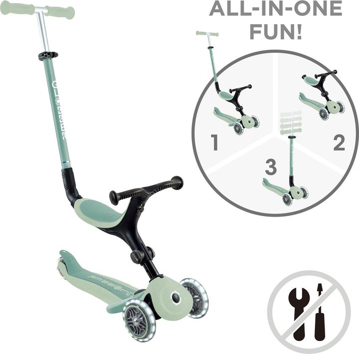 Immagine prodotto Veicolo per bambini Globber Go-Up Active Lights 3-in-1