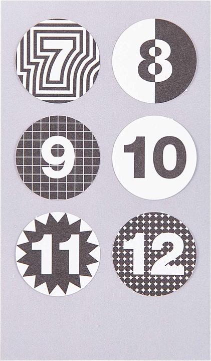 Produktbild Rico Design Zahlen Sticker