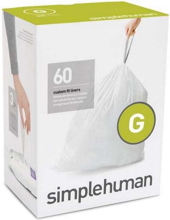 Produktbild Simplehuman Müllbeutel G 20 l, 60 Stück (60x, 20 l)