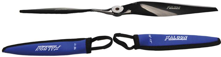 Actual product image Falcon folding airscrew 14x7" carbon