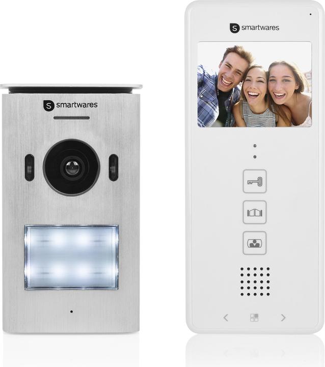 Image du produit Smartwares Portier vidéo 2 fils (Câblé)