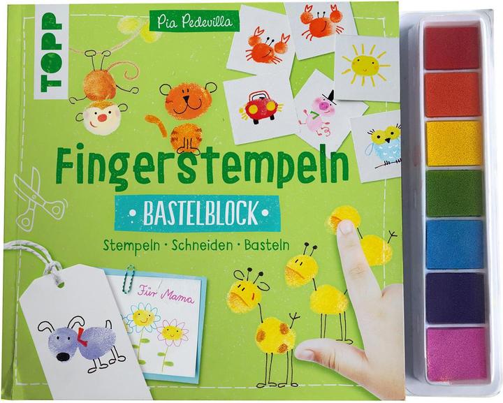 Produktbild Fingerstempeln Bastelblock