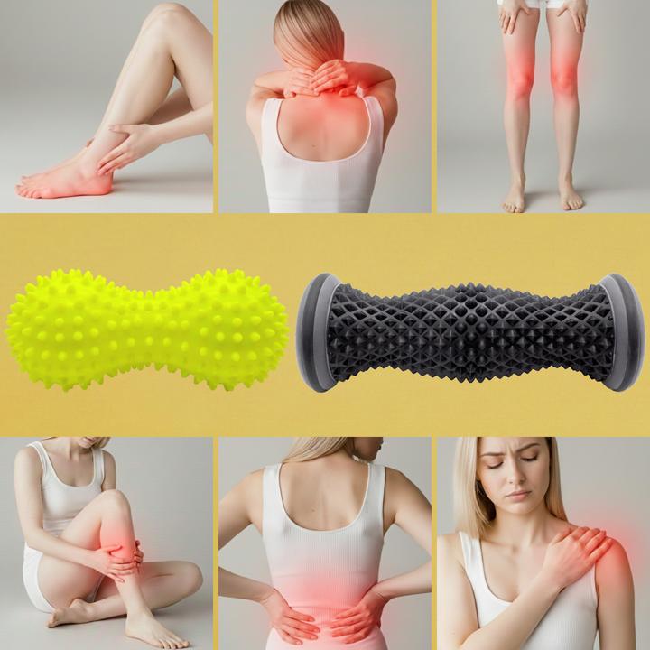 Actual product image Kalahari 4 Wellness Set Faszienrolle Fuss und Duo Igelball