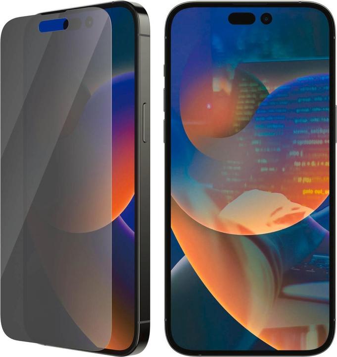 Actual product image PanzerGlass Classic Fit Privacy (1 pcs., Apple iPhone 14 Pro Max)