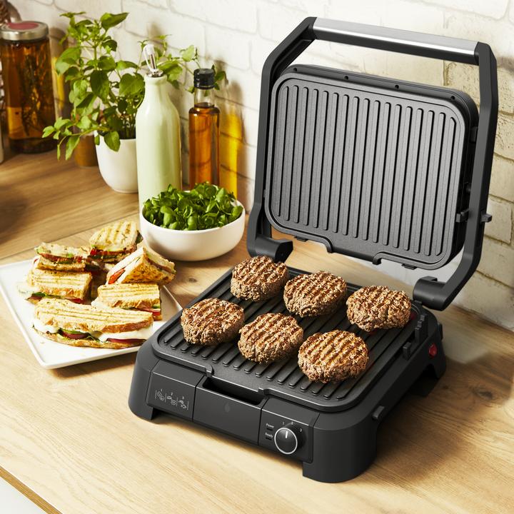 Image du produit Tefal SuperGrill GC510D - Contactgrill Grill - RVS (GC510DE0)