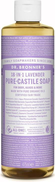 Produktbild Dr. Bronner's 18-IN-1 Lavendel (Flüssigseife, 475 ml)