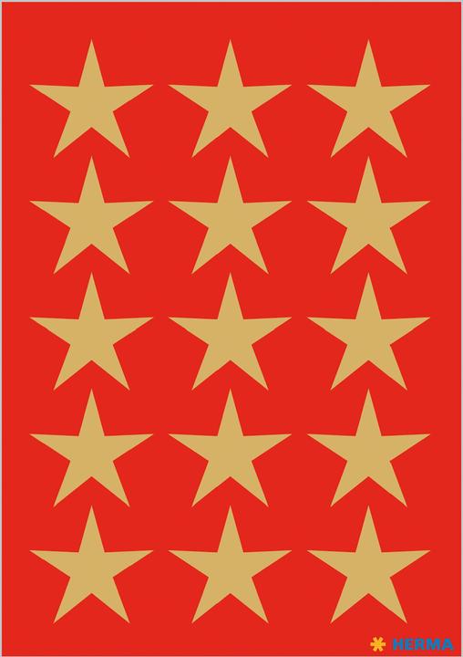 Produktbild HERMA Sticker Sterne