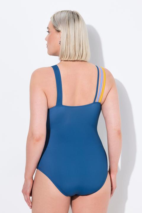 Produktbild Ulla Popken Badeanzug, Colorblocking, 3er-Träger, Softcups, recycelt (60)