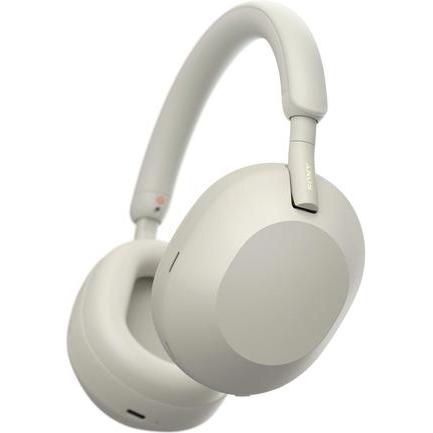Sony WH-1000XM5 (NC, 30 h, Kabelgebunden, Kabellos), Kopfhörer, Silber
