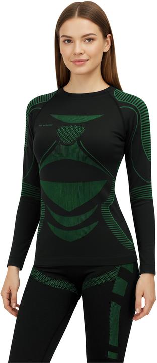 Produktbild Normani 2 x Thermooberteil Langarm Shirt Skiunterwäsche für Damen - 9873 (40, 46, L, XL)