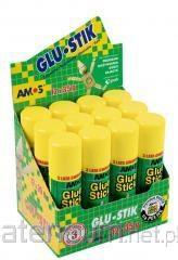 Actual product image Amos Glue stick 35g 12pcs.