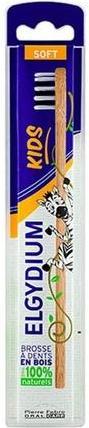 Elgydium Kids Wood Toothbrush for Children Soft - Chameleon (Weich)