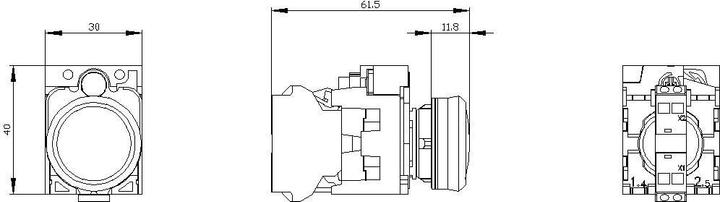 Actual product image Siemens Indicator light