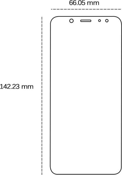 Produktbild Glass PRO+ A6 2018 A600 Tempered Glass (Samsung Galaxy A6 (2018))