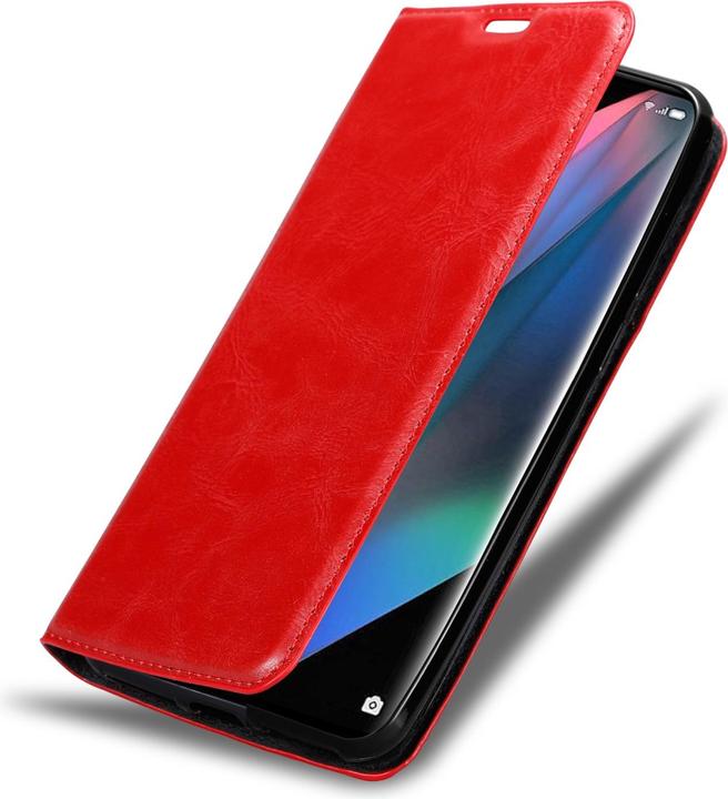 Productafbeelding Cadorabo Boek Invis. Magnetisch deksel (Oppo Find X3 Pro)