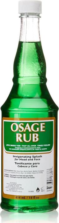 Actual product image Clubman Osage Rub (Aftershave lotion, 414 ml)