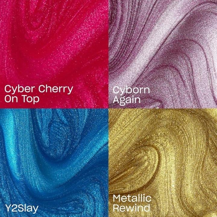 Actual product image OPI Metallic Mega Mix - Fall 24 Nail Lacquer 4pc Mini-pack (Metallic Mega Mix, Colour paint)