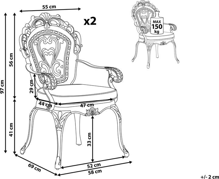 Produktbild Beliani Sapri