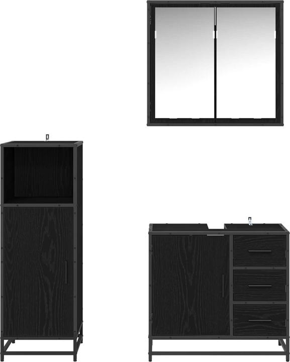 Produktbild vidaXL Badezimmermöbel-Set