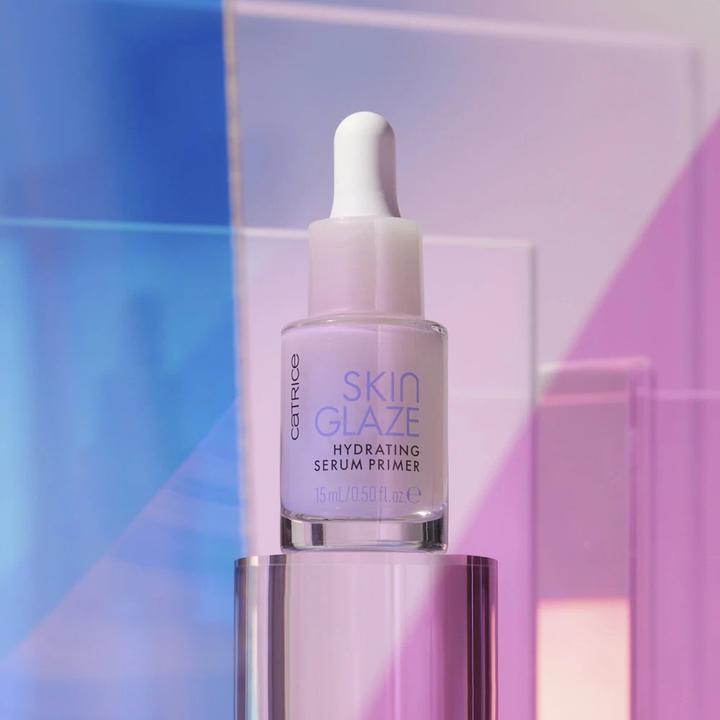 Actual product image Catrice Skin Glaze Hydrating Serum Primer (Pink, Transparent)